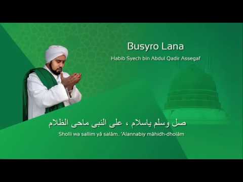 Lafadz Lirik Busyro Lana Habib Syech