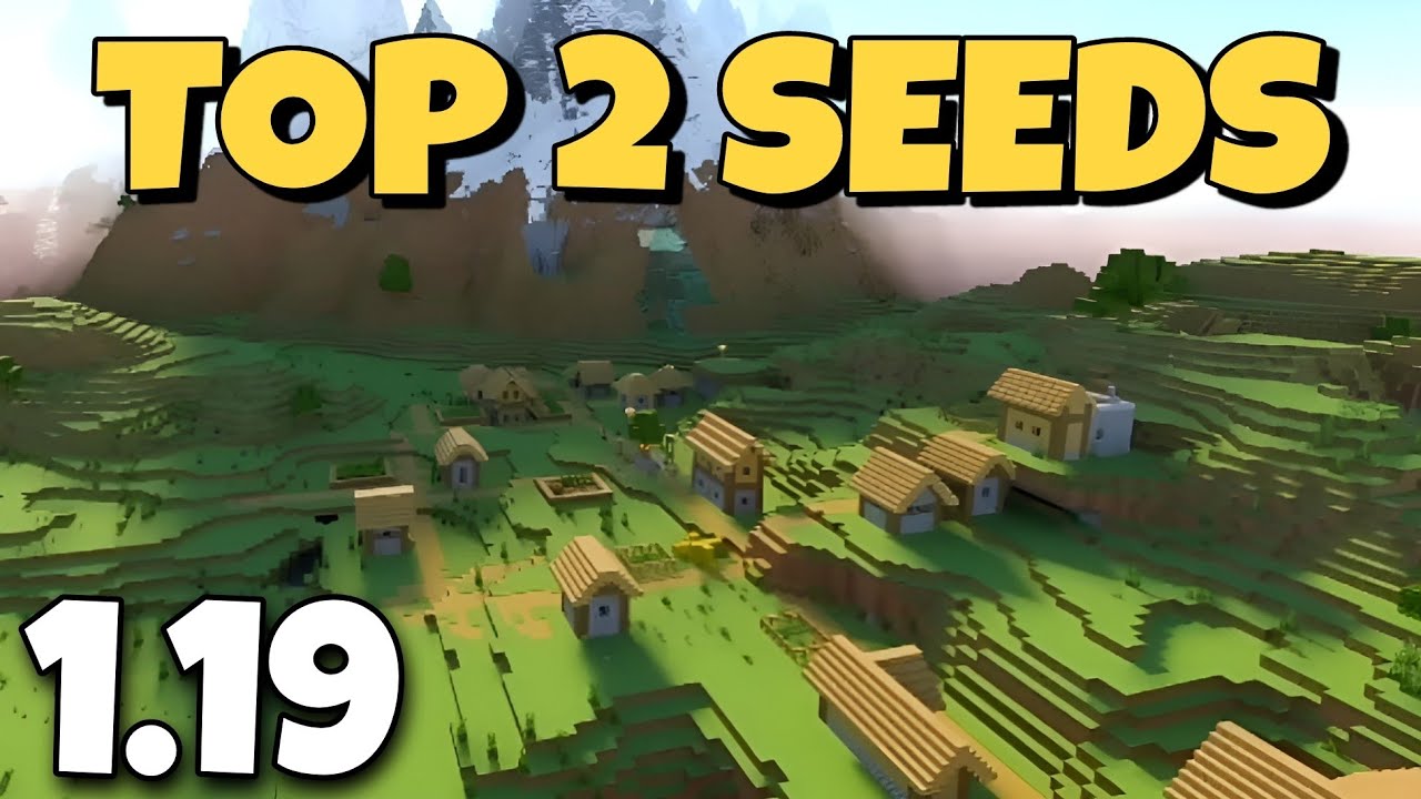 🔥Top 2 God Seeds Minecraft 1.19 pocket edition And bedrock || Seed ...