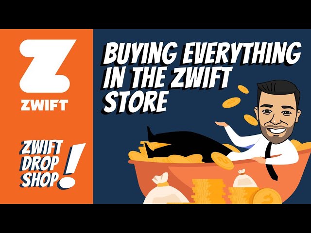 Buying Everything In The Zwift Store (Zwift Drop Shop) 