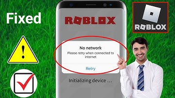 How To fix Roblox network problem | no network roblox please retry when connected to internet