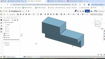 Problem 11 & 12, Onshape