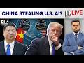 US Accuses China of Large-Scale AI Model Theft | Firstpost Live | N18G