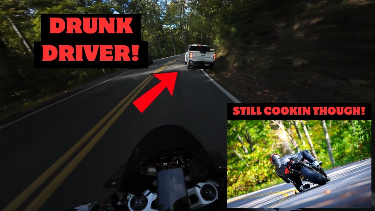 DRUNK Driver Almost CRASHES | Tail Of The Dragon - YouTube