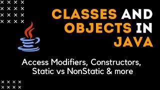Java Classes and Objects Tutorial | How to Create and correctly use Classes | OOP in Java #1