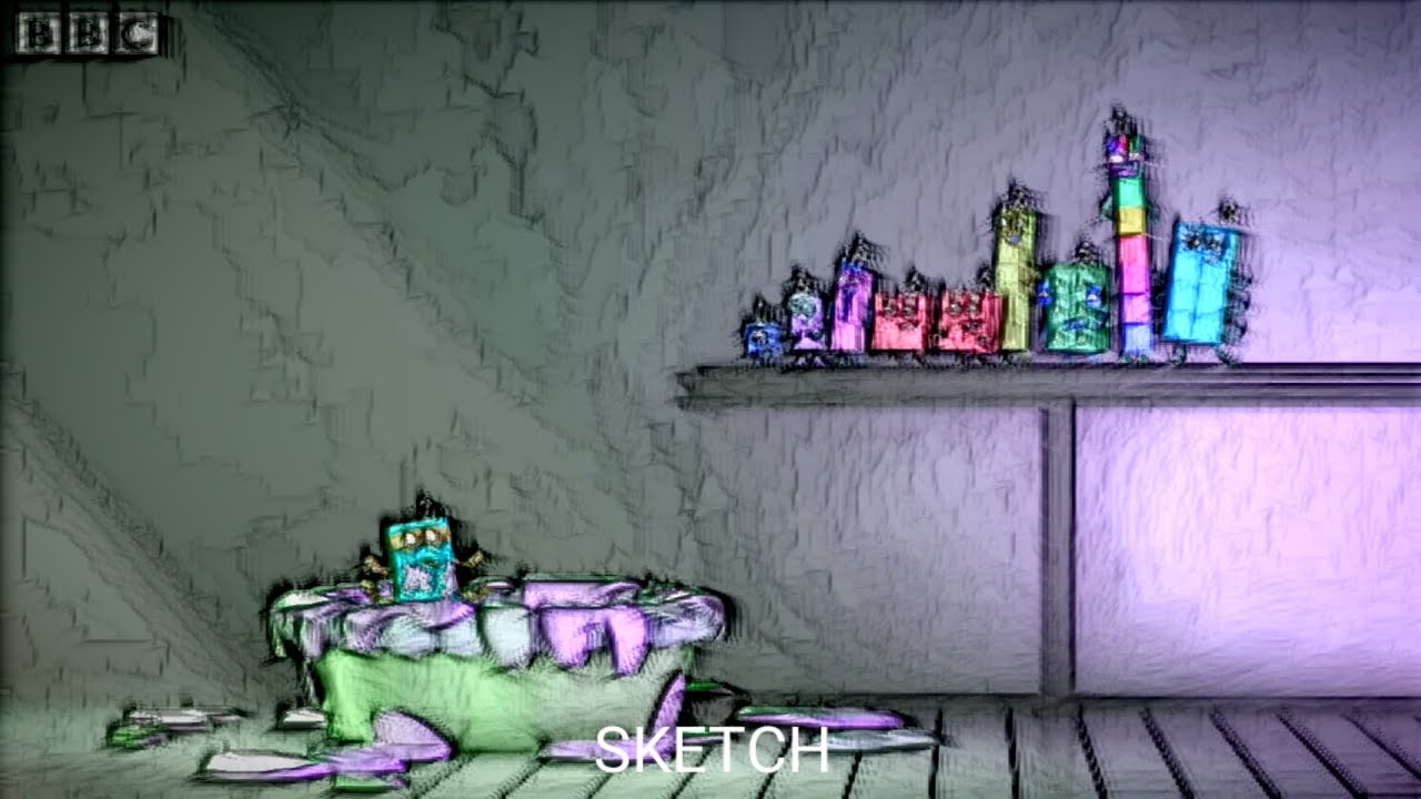 Octonaughty was trying to escape but unfortunately he fell onto the pie//fun clips effects