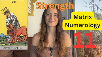 Numerology Matrix - Strength - Energy 11 - Great potential, strength, power