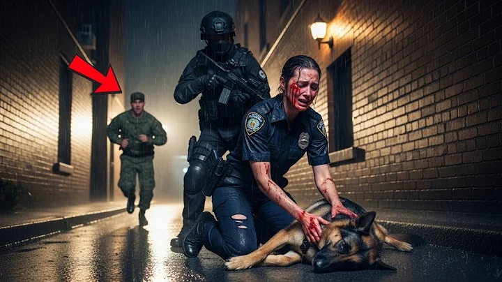 A Killer Was About to Gun Down This Cop and Her K9— Then a Navy SEAL Appeared and Changed Everything