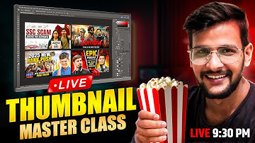Thumbnail Masterclass 2025 👁️‍🗨️ | Make Thumbnails That Get Clicked (LIVE)