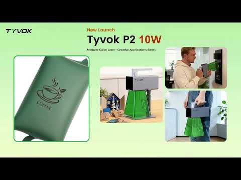 TYVOK P2 luxury laser engraving on boxes and cases