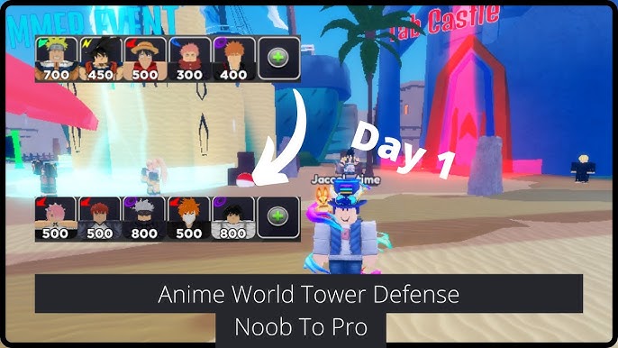Anime World Tower Defense update 0.5 !!! Whats new and all my