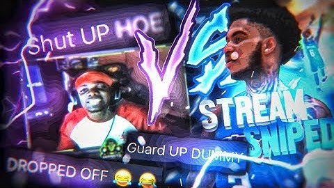 I Stream Sniped An ANGRY Twitch Streamer For The Last Time On NBA 2K19! *Rage Warning!