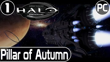 Halo: Combat Evolved Anniversary - Level 1 - Pillar of Autumn | No Commentary