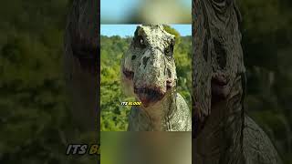 A hapless hadrosaur was suddenly attacked by a Tyrannosaurus rex. #dinosaur  #foryou