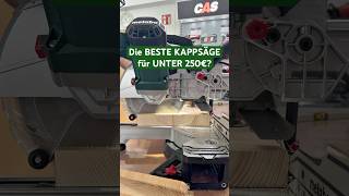 🔥 PROFI Kappsäge zum EINSTIEGSPREIS! METABO KGSV 216 MC mit PRECISION CUT LINE SPEED CHECK #shorts