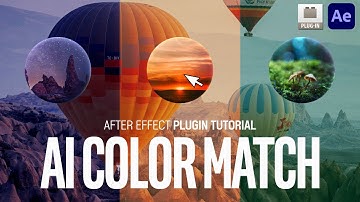 After Effects Plugin AI Color Match Quick Tutorial