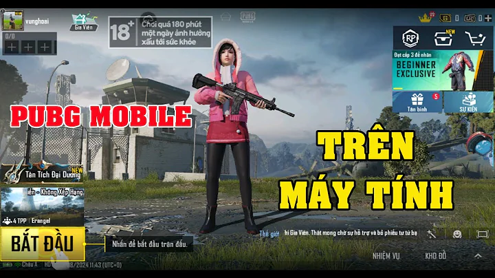 Cách tải Pubg Mobile Trên máy tính ( PC & Laptop) mới 2024