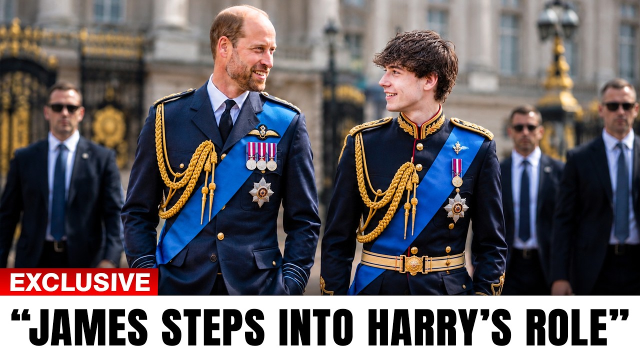 James Alexander TAKES Harry’s Place Beside William!