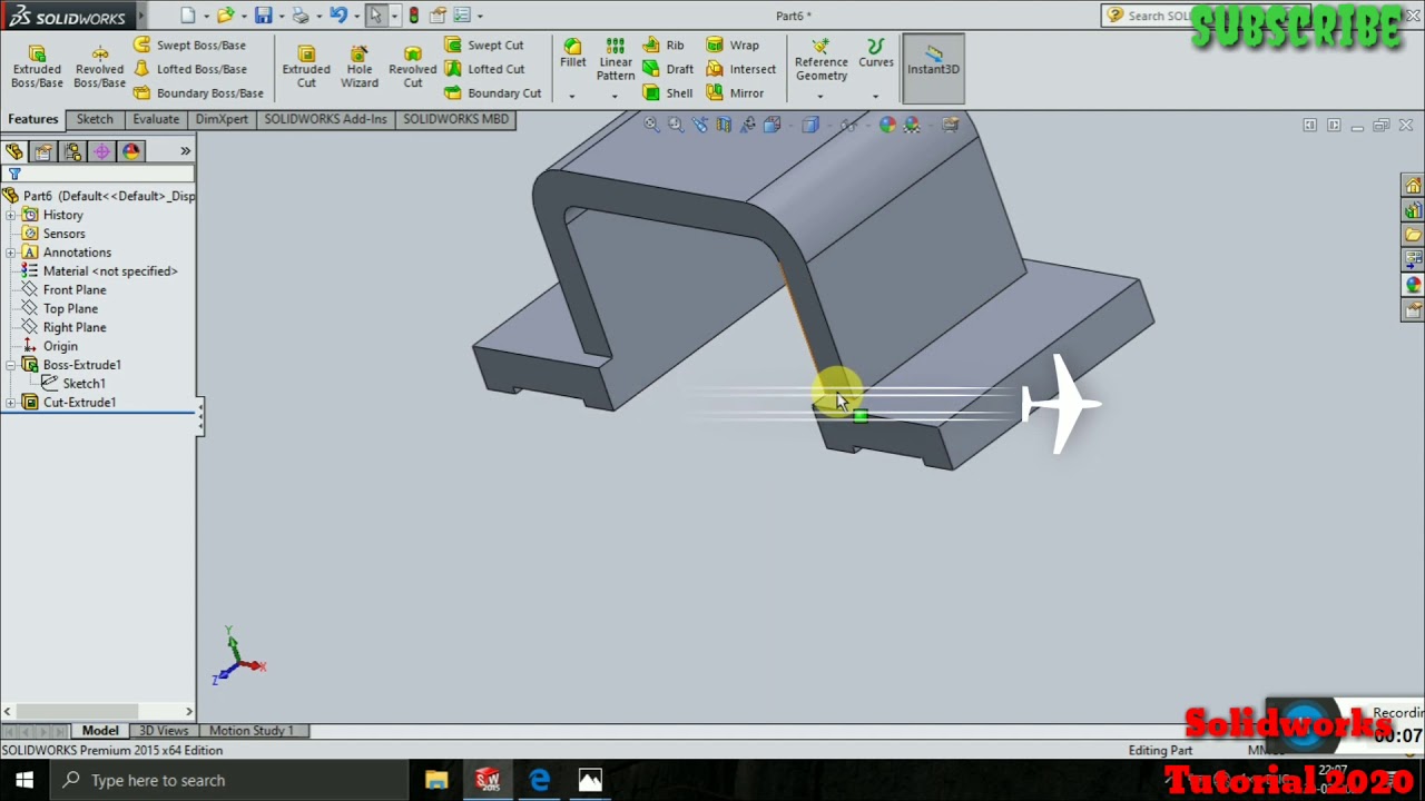 #13 Solidworks Tutorial for beginners in hindi - YouTube