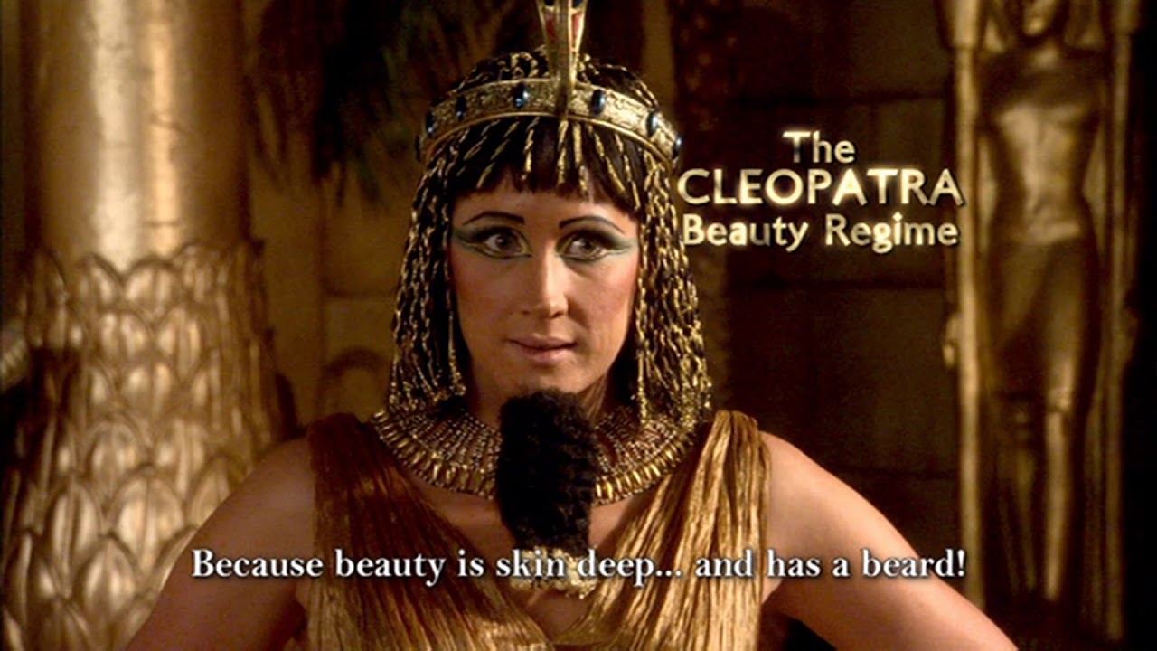 history's deadliest weapons Horrible Histories Egyptians Cleopatra's beauty regime Historical Hospital Dr Isis