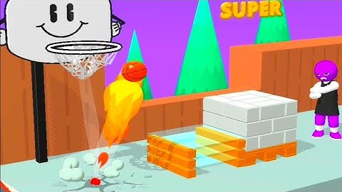 Bounce Dunk - All Levels Gameplay Android, iOS Level 9-10 #bouncedunk