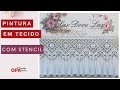 Live (23/06/20) | Pintura em Tecido com Stencil | Lar Doce Lar | Mayumi Takushi | OPA CRIANDO ARTE