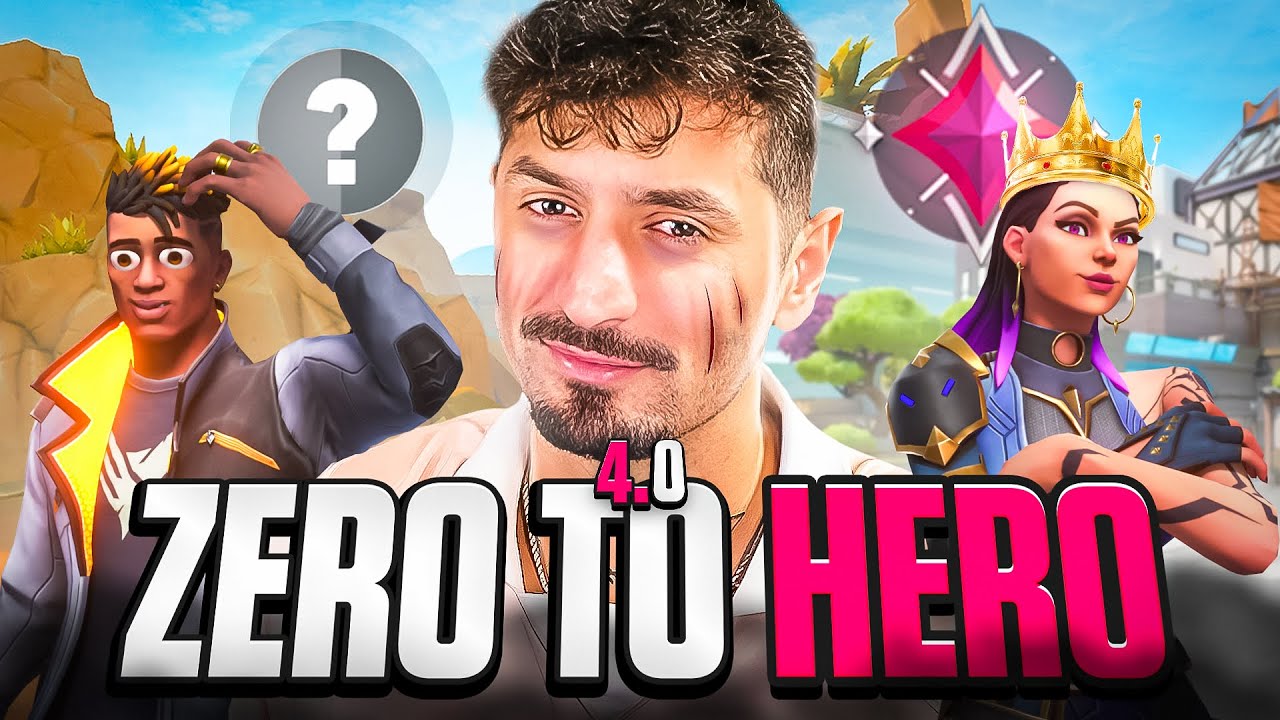 ZERO TO HERO 4.0😱 - Schaffe ICH von UNRANKED zu IMMORTAL in 24 Stunden?!