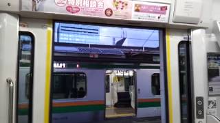 JR高崎線　E233系3000番台D12編成　ドア開