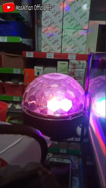 LAMPU DISCO BUS YANG SANGAT MERIAH