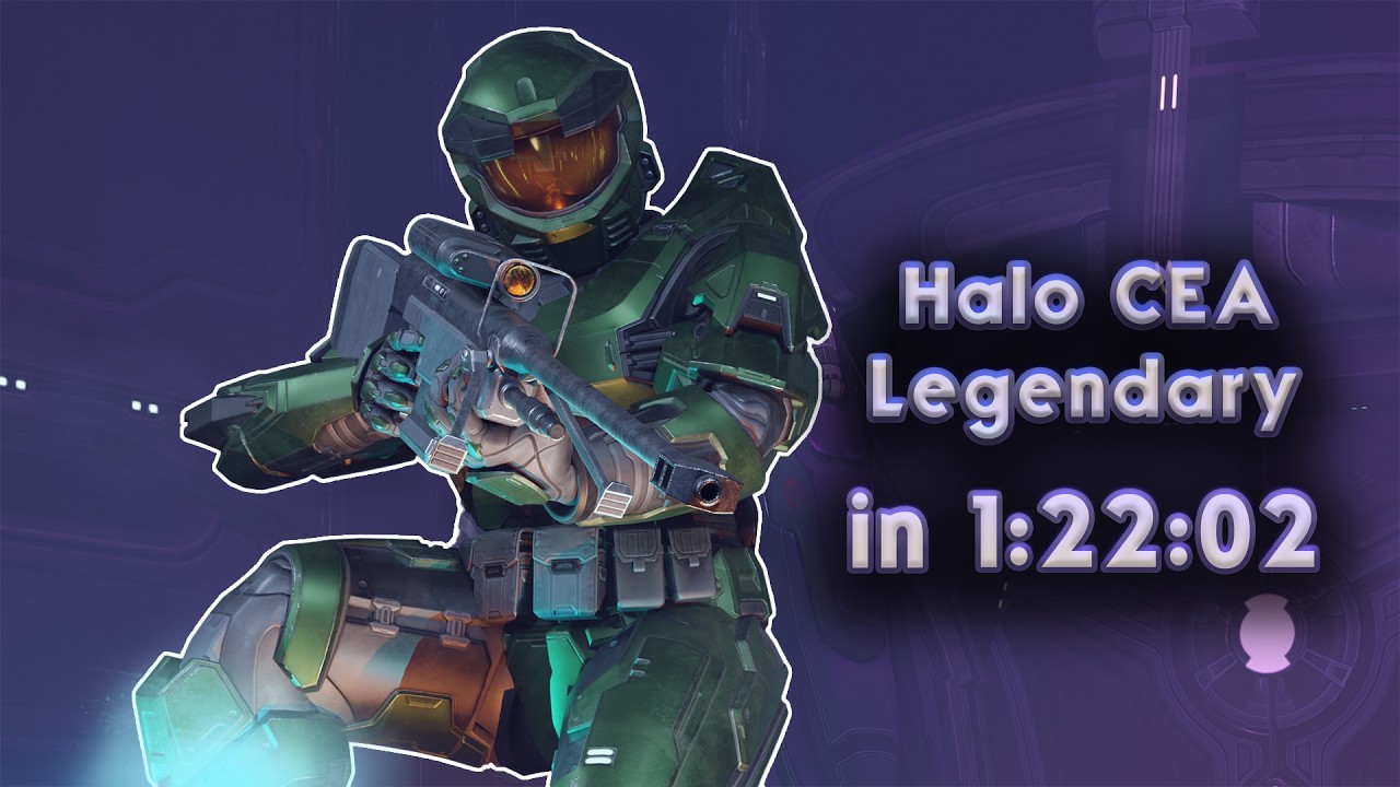 Halo CE Legendary Speedrun in 1:22:02 - YouTube