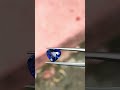 Blue sapphire heated stone available for clients #ceylon #beautiful #gemquality