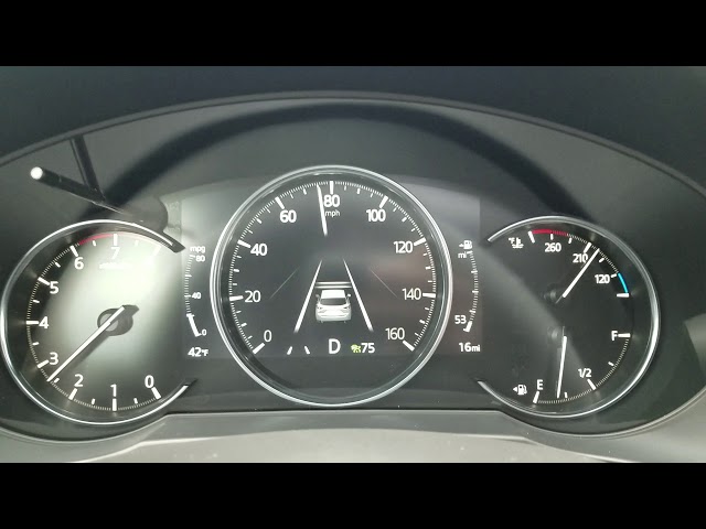 Mazda's Lane Departure warning & Lane Keep-assist - YouTube