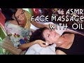 💆 Ayurvedic Face Massage with Pindasweda and Oil - ASMR no talking