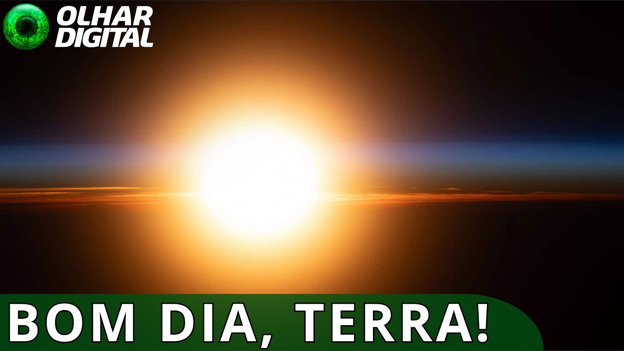 Astronauta registra nascer do Sol na Estação Espacial Internacional