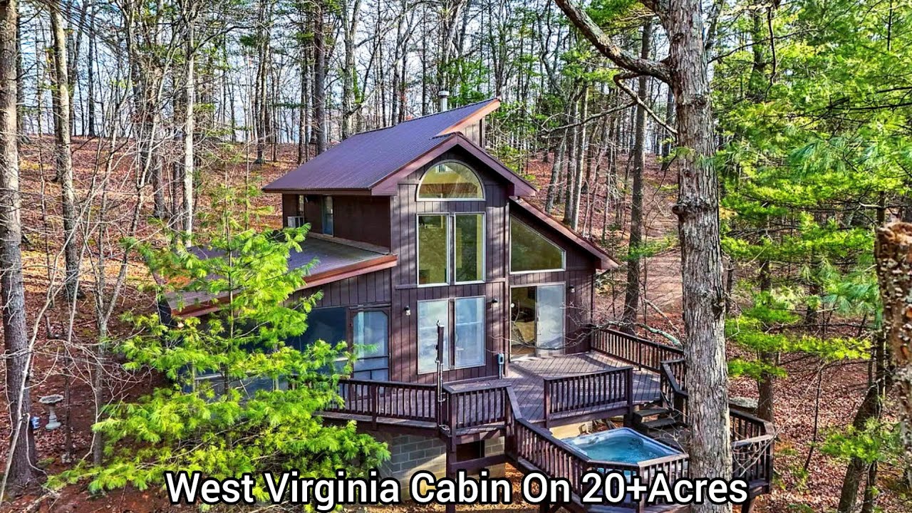 West Virginia Cabins On 20 Acres | WV Real Estate | Distinctive Old House | Storage Nooks
