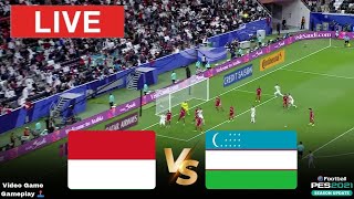 Indonesia-U23 vs Uzbekistan-U23 Live: AFC Asian Cup 2024 🔴 Live Match Now