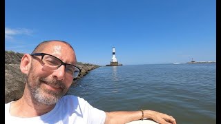 Breaker! Breaker! (Conneaut Sandbar/Conneaut West Breakwater Lighthouse) ~Conneaut, Ohio~