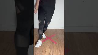 Miami step tutorial! 💃🕺 (tape is just a guideline!) #shuffletutorial #shufflemoves #shuffle