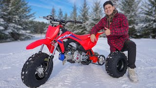 New CRF 110 Three Wheeler!