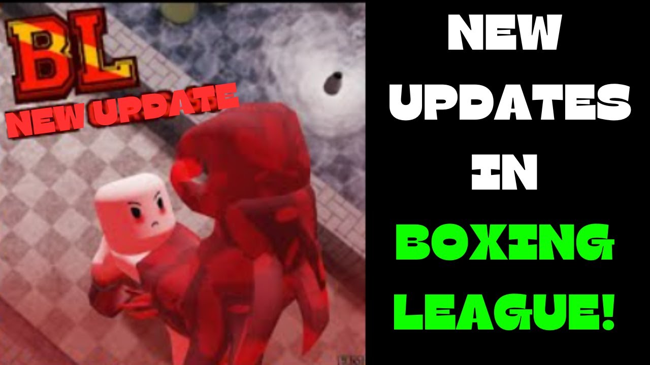 New UPDATES in Boxing League! (Upgrading and Gloves Update!) Roblox