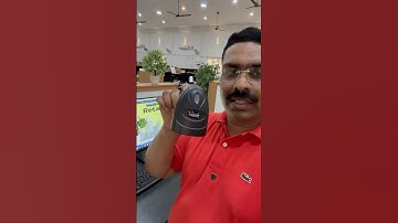 Wireless barcode scanner 2D #barcodescanner #billingsystem
