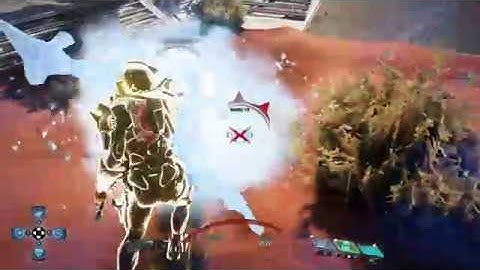 Meleeing Human Juggernaut Gold Solo (Mass Effect Andromeda)