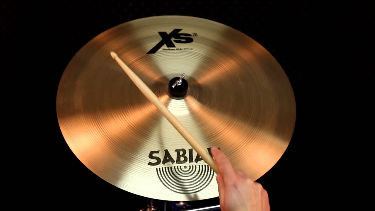 sabian xs20 20 medium ride - YouTube