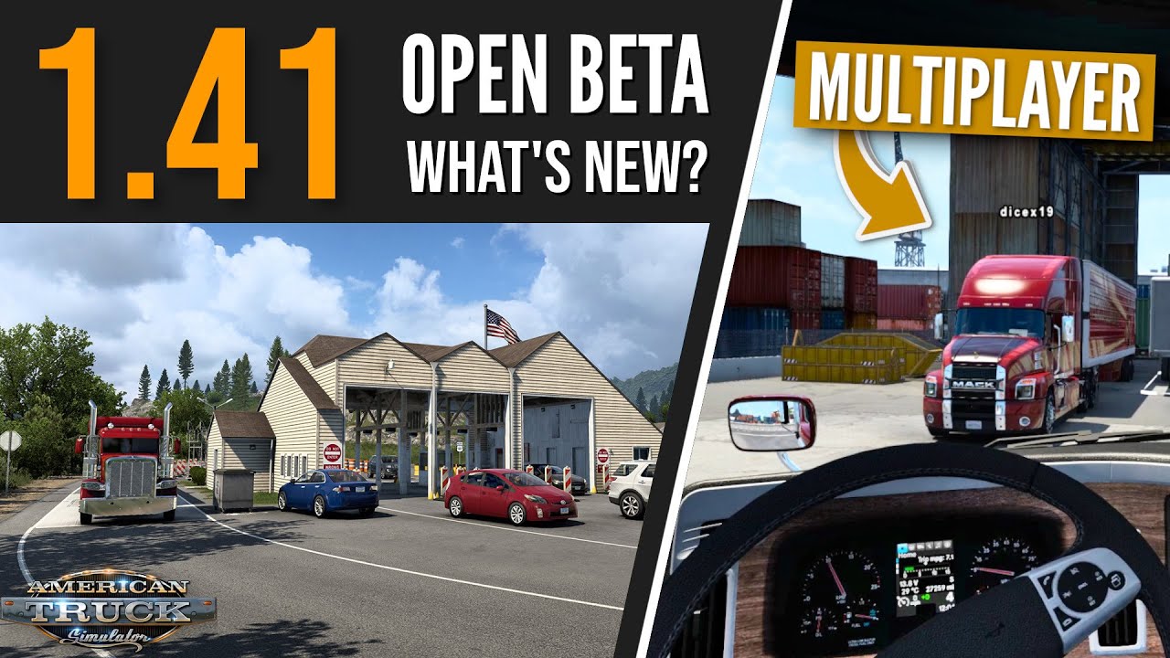 American Truck Simulator -  Open Beta 1.41 | Official Multiplayer | Toast video thumbnail