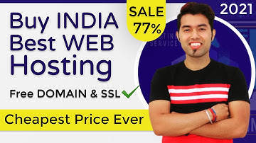 🔴 How to Buy India Best Web Hosting & Get Free Domain & SSL Certificate Complete Tutorial