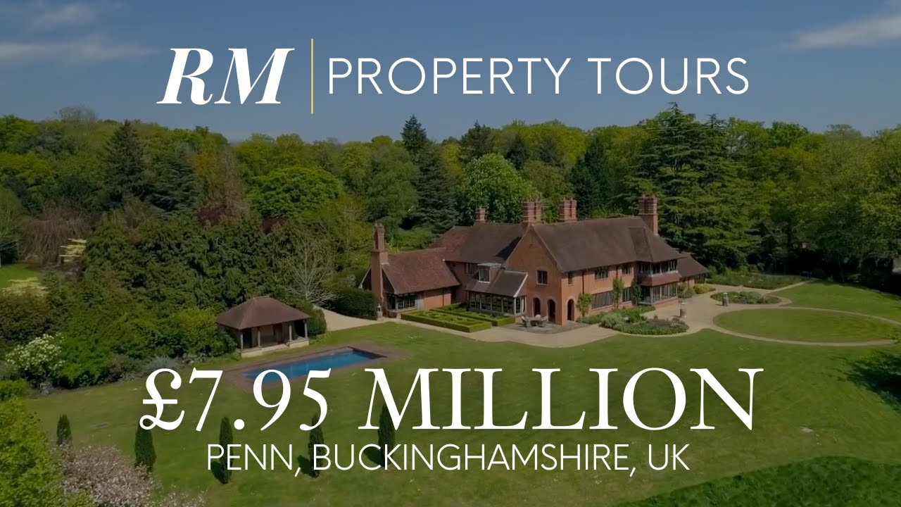 Inside £7.9M Buckinghamshire Mansion in Penn, England, UK