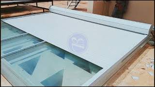 Horizontal Aluminium Rolling Shutter for Rooftop and pergola