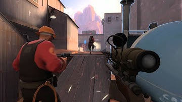 TF2: Sniper gameplay Badwater Basin