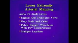Doppler Evaluation of Peripheral Arterial Disease