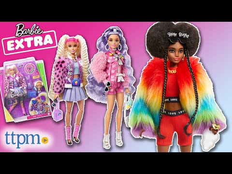 *NEW* 2021 Barbie Extra Dolls from Mattel Review | Fashion Dolls | TTPM Toy Reviews