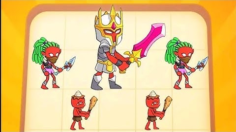 Merge Stickman - Stick War: Funny Game All Levels Gameplay (iOS,Android) Part 2 - Levels 15 + 30